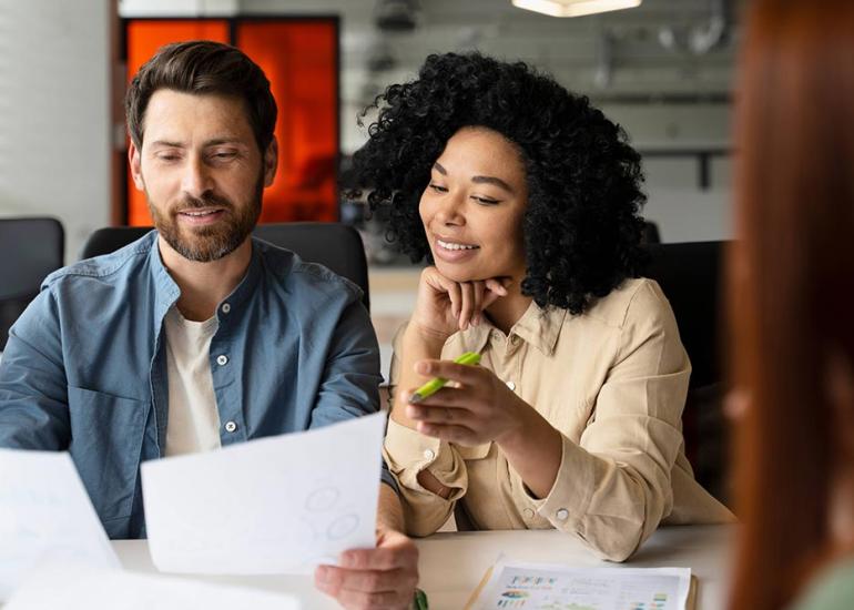 Employers choosing candidates