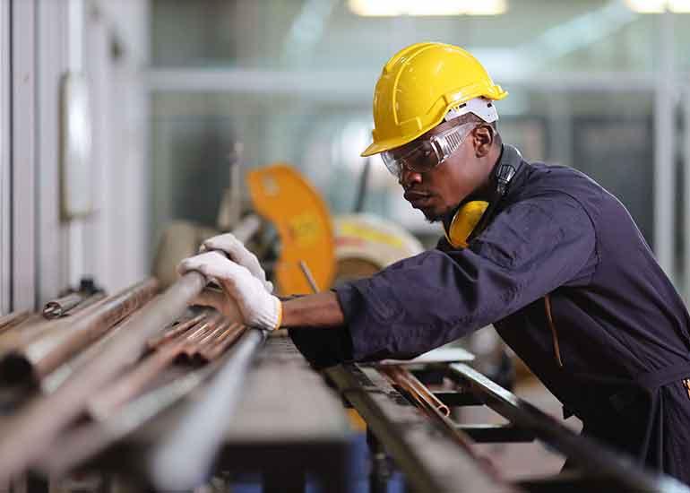 Metal worker in Richmond Virginia